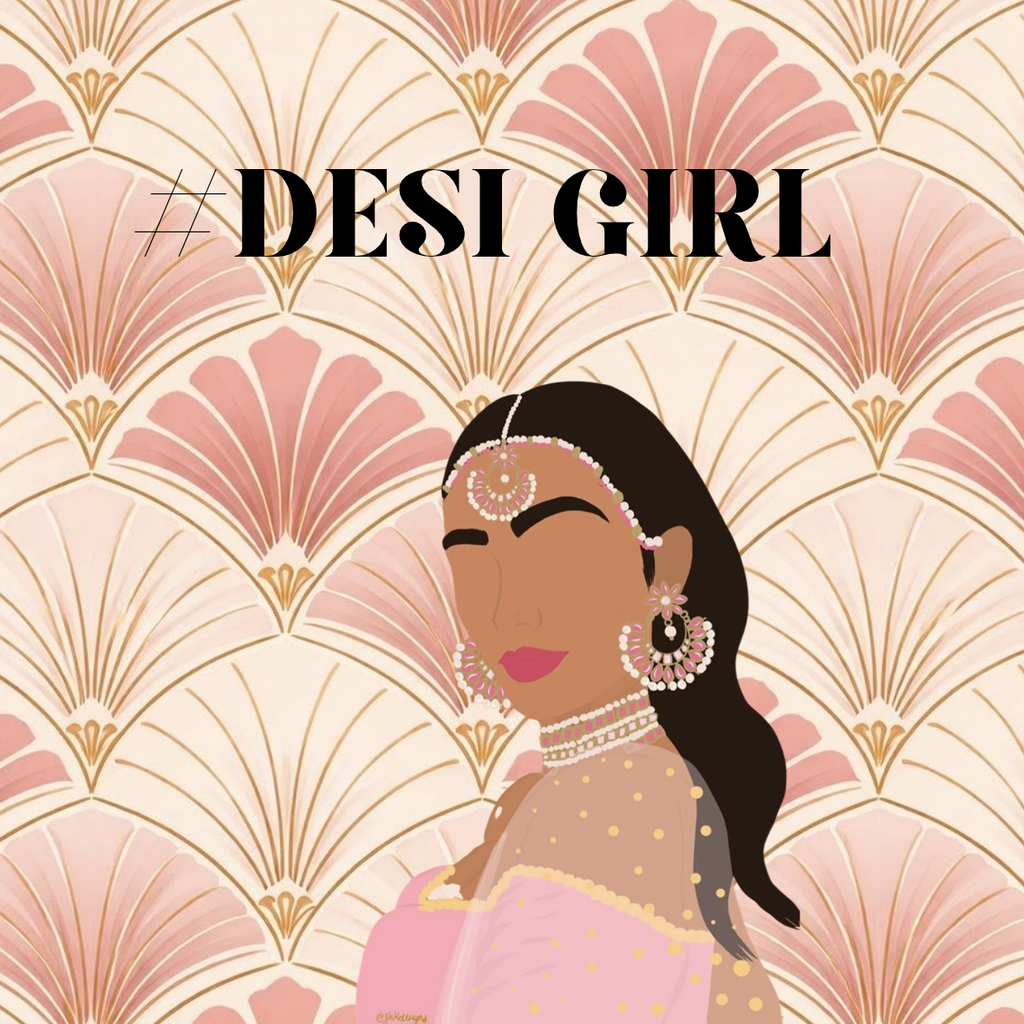Desi Girl Sticker