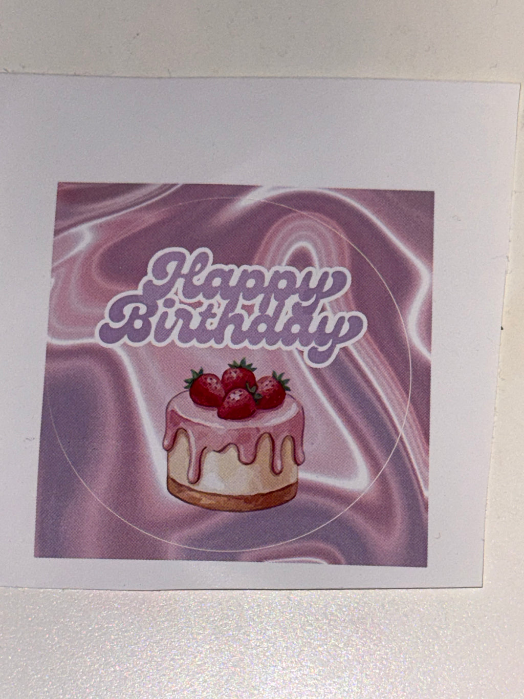 Happy Birthday Sticker