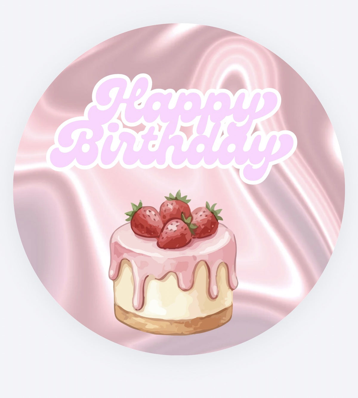 Happy Birthday Sticker