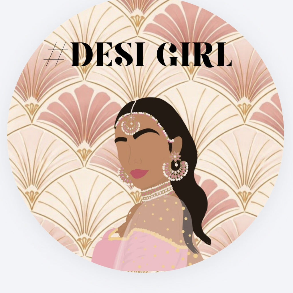 Desi Girl Sticker