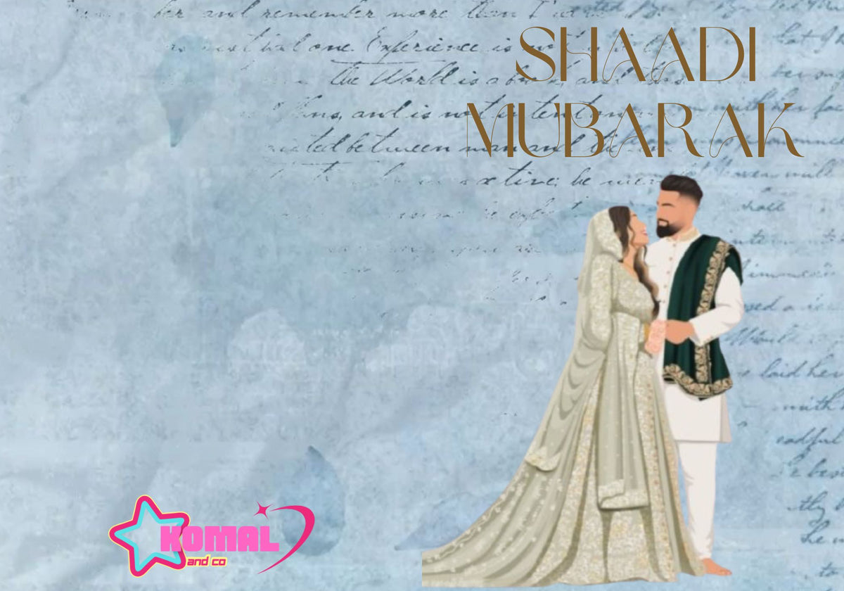 Shaadi Mubarak Card
